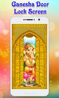 Ganesha Door Lock Screen Affiche