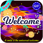 Welcome GIF icon
