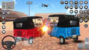 Indian Rickshaw Driving 3D screenshot 1