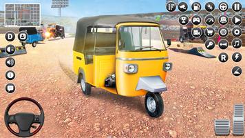 Indian Rickshaw Driving 3D capture d'écran 2