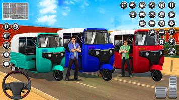 Indian Rickshaw Driving 3D capture d'écran 3