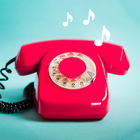 Telefone Antigo: Toques ícone