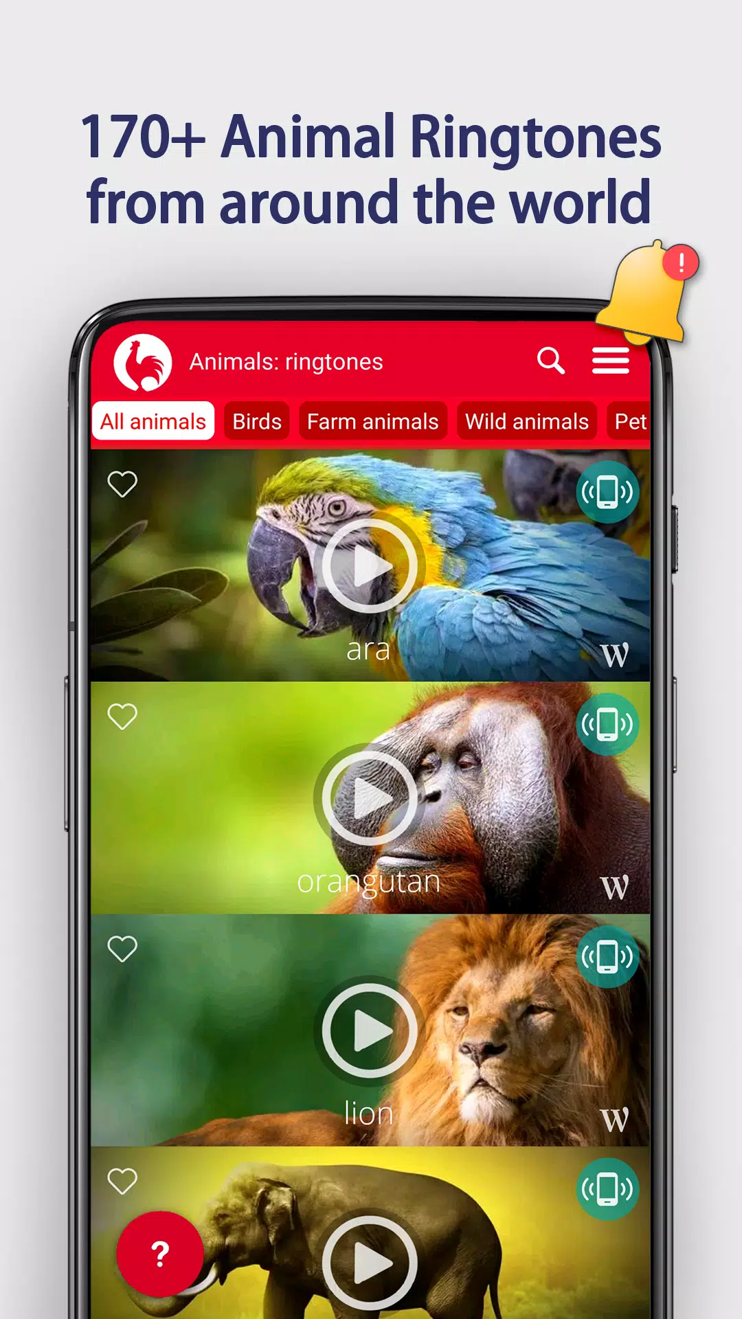 Animals: Ringtones APK for Android Download Animals: Ringtones APK for Android Download