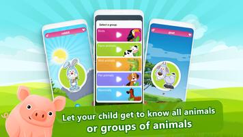 Animal Sounds for Kids اسکرین شاٹ 2