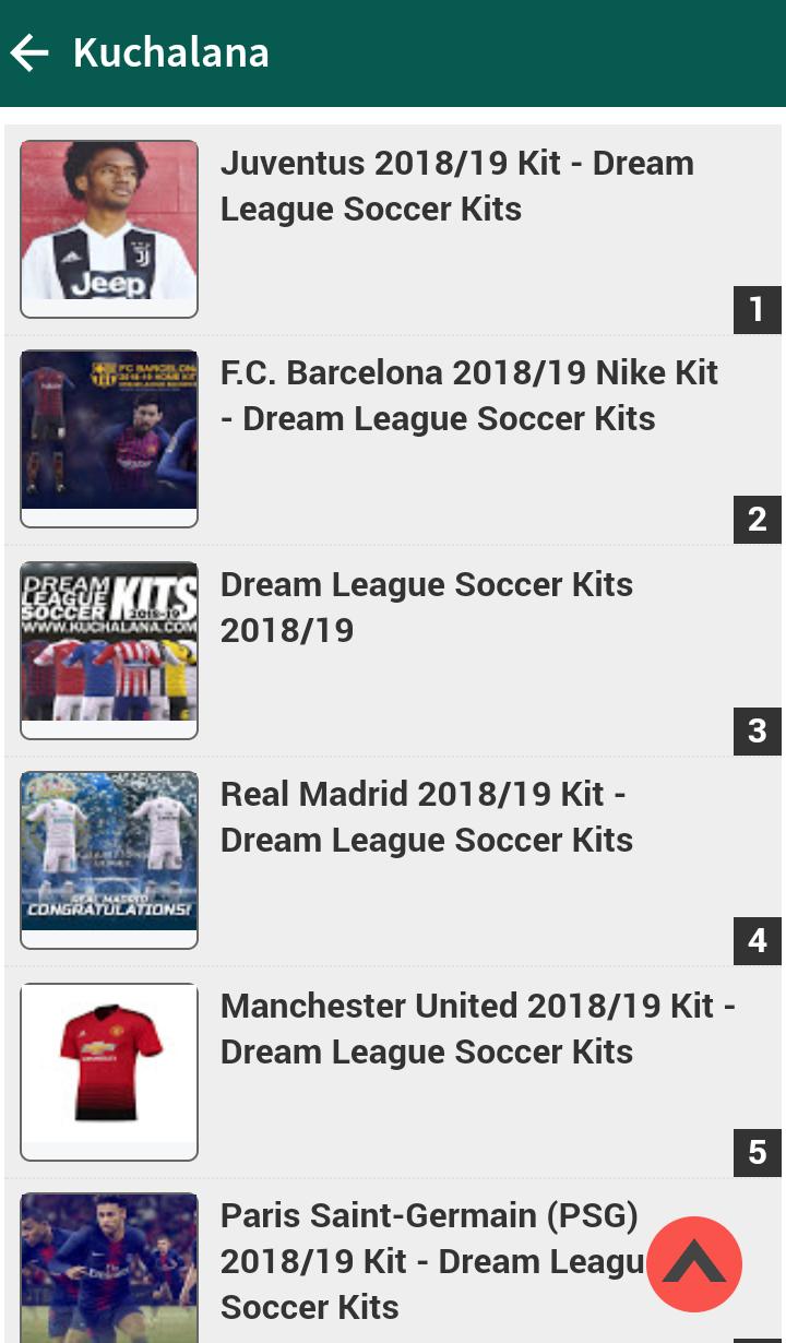 Dream League Kits Web Resource For Android Apk Download