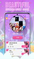 Poster Blackpink Magic Piano Tiles