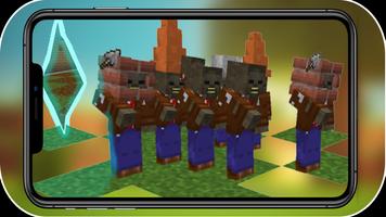 PVZ Mod Minecraft capture d'écran 2