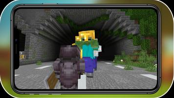 Zombie Mod Minecraft capture d'écran 1
