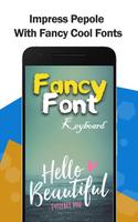 Fancy Fonts Keyboard - Font St poster