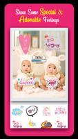 Baby Story Photo Editor 👶 Milestones for Babies الملصق