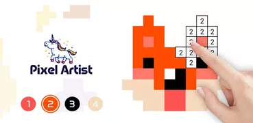 數字塗色：按數字顏色塗色