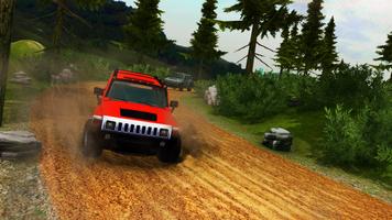 Simulateur ultime de jeep tout-terrain: jeux de c Affiche