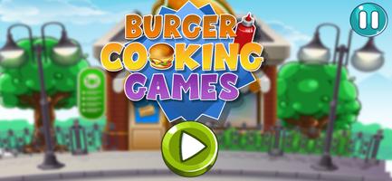 Burger Cooking Games for Girls Affiche