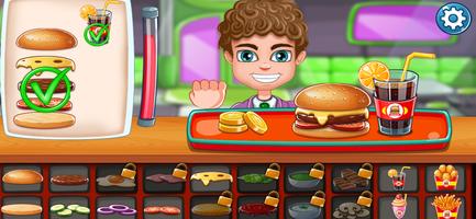 Burger Cooking Games for Girls capture d'écran 3