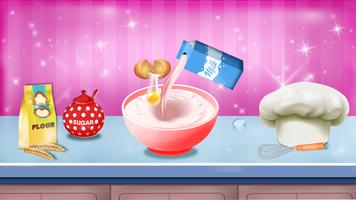 Cake Baking Games for Girls পোস্টার