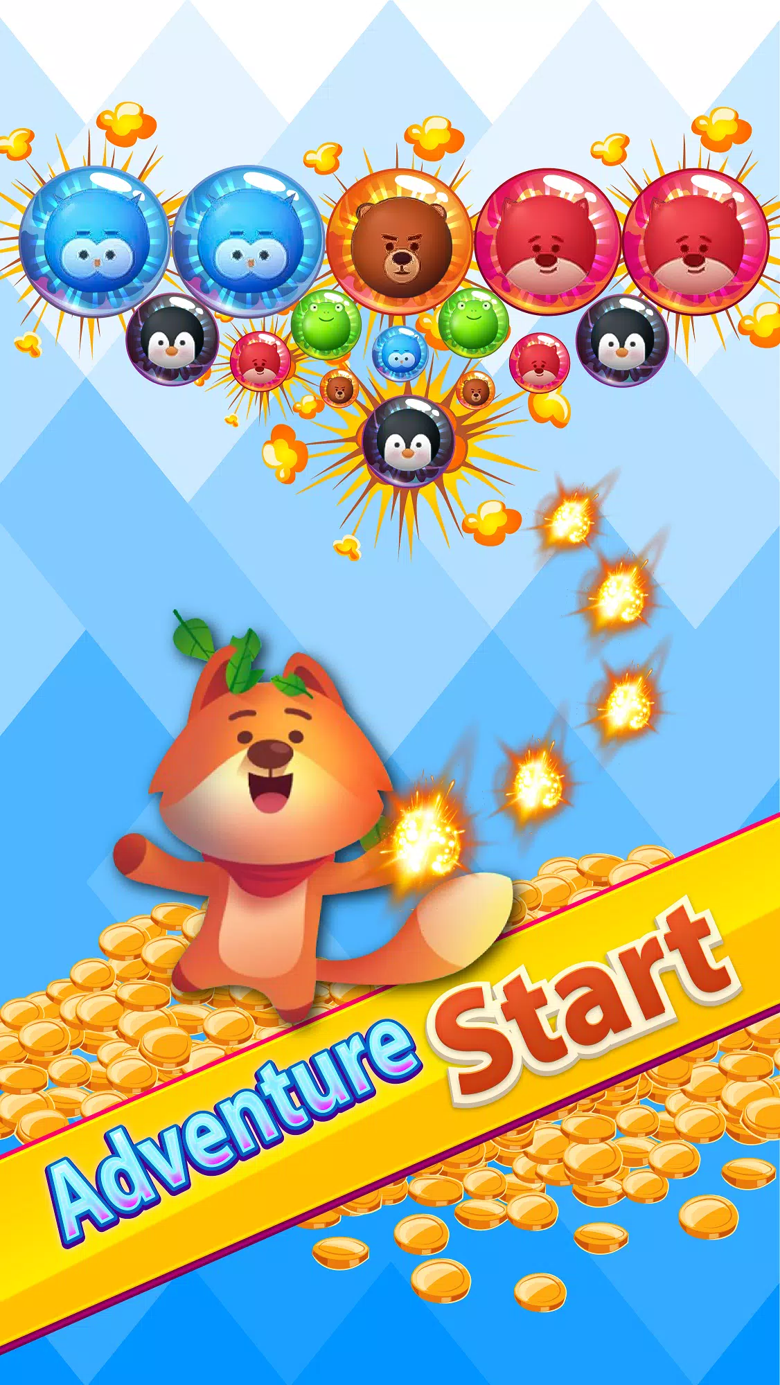 Animal Bubble Shooter Pro 2023 android iOS apk download for free