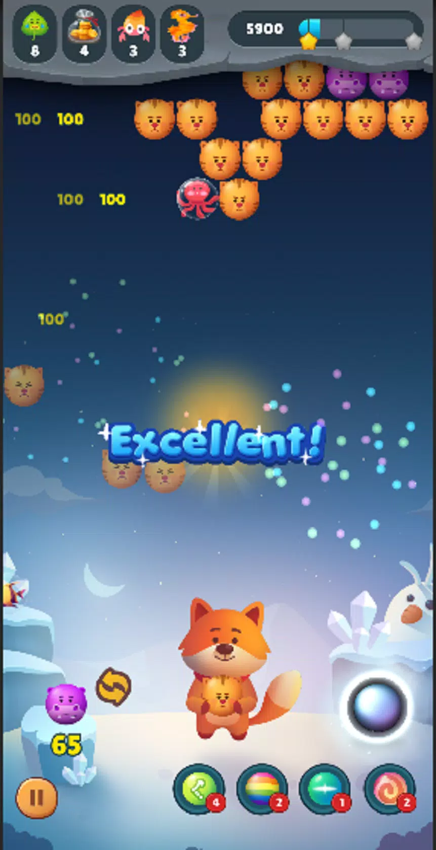 Animal Bubble Shooter Pro 2023 android iOS apk download for free