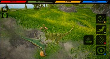 Allosaurus Dinosaur Simulator capture d'écran 1