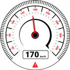 Tachometer DigiHUD View- Speed Zeichen