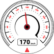 Tachometer DigiHUD View- Speed