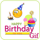 Birthday  Gif-icoon