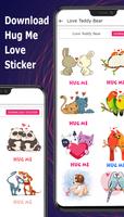 Hug Me Love Stickers & valenti स्क्रीनशॉट 3