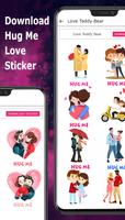 Hug Me Love Stickers & valenti capture d'écran 1