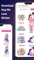 Hug Me Love Stickers & valenti captura de pantalla 2