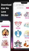 Kiss Me Love Stickers & emoji capture d'écran 1