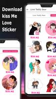 Kiss Me Love Stickers & emoji capture d'écran 3