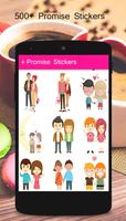 Promise Love Emoji & valentineDay emoticons скриншот 1