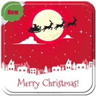 Christmas Stickers and Santa emoticons icono