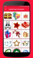 Christmas Stickers and Santa emoticons captura de pantalla 3