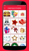 Christmas Stickers and Santa emoticons capture d'écran 3