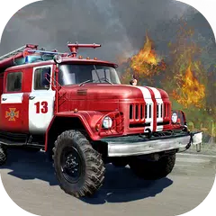 USSR Winter Rescue Fire Trucks XAPK download