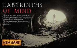 Labyrinth Of Mind. Horror Maze Affiche