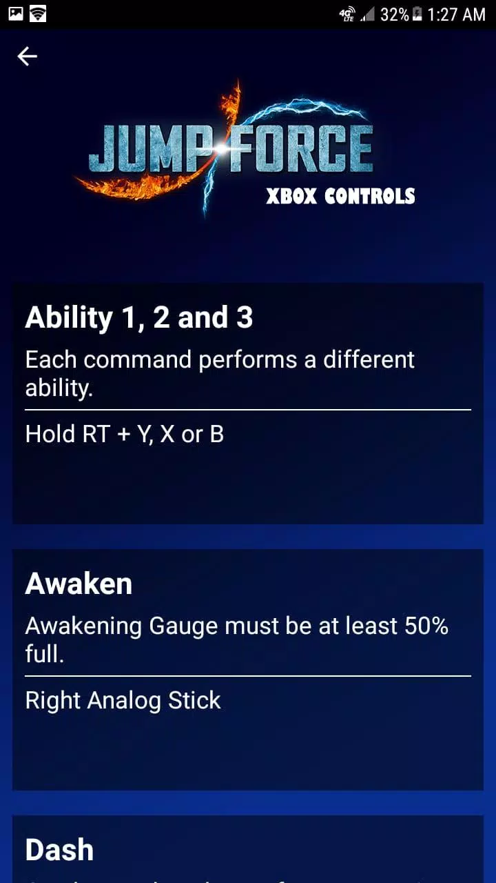 Jump Force Guide/Combos/Controls APK for Android Download