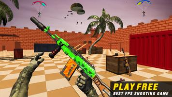 FPS Shooting Offline Gun Games постер