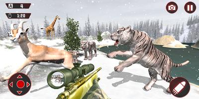 Tiger Hunting Games Offline capture d'écran 1