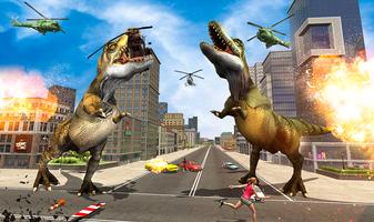 Dino Vs Kong Rampage Simulator screenshot 1