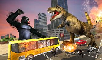 Dino Vs Kong Rampage Simulator screenshot 2