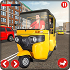 Rikshaw Driving Tuk Tuk Games-icoon