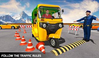 Rikshaw Driving Tuk Tuk Games-poster