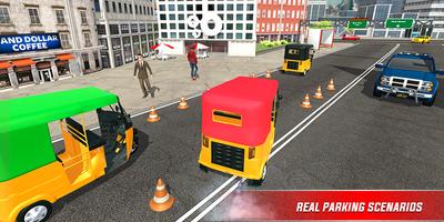 Rikshaw Driving Tuk Tuk Games screenshot 3