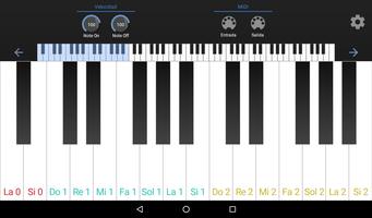 Teclado MIDI captura de pantalla 3