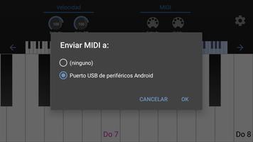 Teclado MIDI captura de pantalla 2