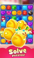 Crazy Candy Blast - Match 3 game โปสเตอร์