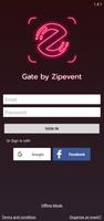 Gate by Zipevent Affiche