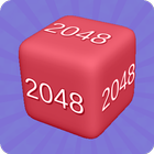 3D Oneindige samenvoeging 2048-icoon