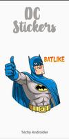 DC (Superhero) Stickers for whatsApp Poster